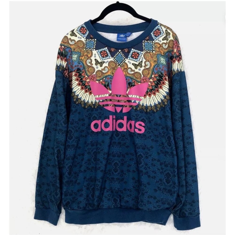 Adidas Multicolor Graphic Sweatshirt